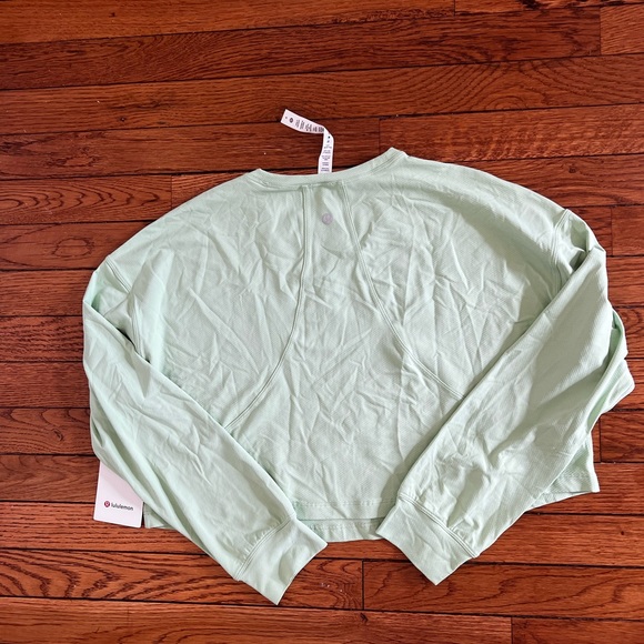 💚 LULULEMON muscle love long sleeve in Creamy Mint - Picture 4 of 4